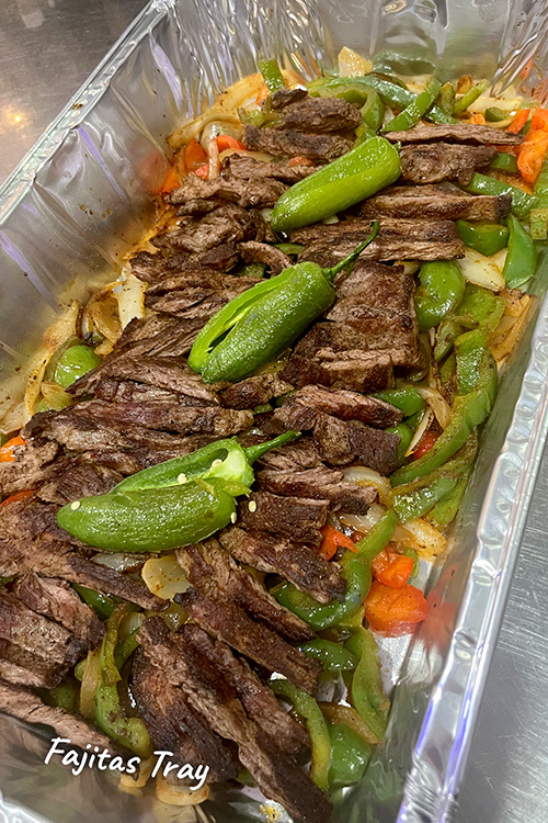 Fajitas Tray